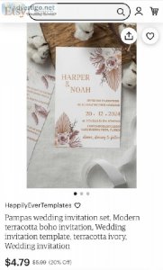 Customizable Wedding Invites