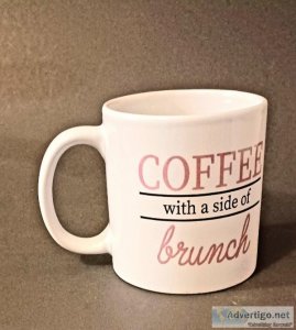 Coffee with a Side of Brunch Mug