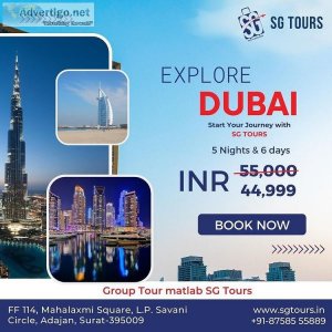 Group tours at dubai