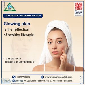 Skin care hospital in hyderabad - sree manju hospitals