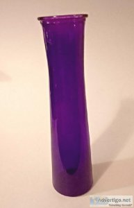 Purple Glass Vase