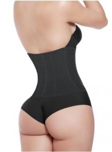 Hourglass Clip And Zip Short Torso Waist Trainer 1024E