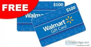 100 Walmart Gift Card