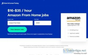 StartACareerToday -  Amazon From Home - (US)