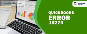 Fix quickbooks error 15270 using this step-by-step manual