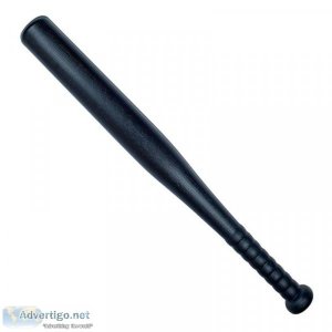 High Quality Black Polypropylene Rubber Training Bat.