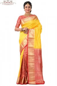 Buy exclusive kanjivaram saree online at ammk