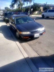 1995 honda accord  stick shift