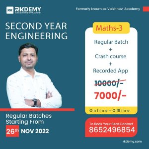 Rkdemy is now starting second year engineering regular batches f