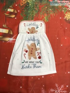 Cookies Holiday Kitchen Towels