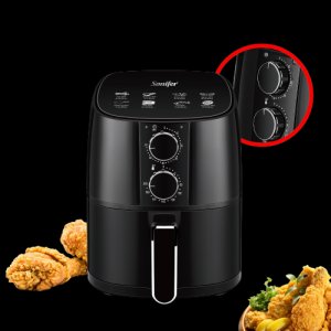 Air Fryer 4.2L Large Capacity 360&degBaking Toaster Without Oil 