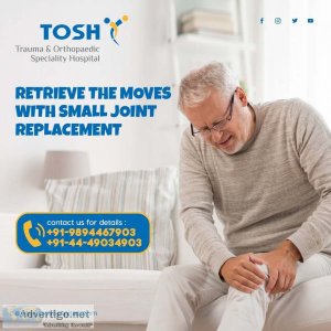 Step-by-step explanation of knee replacment surgery - tosh hospi