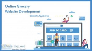 Online grocery website development- nimble appgenie