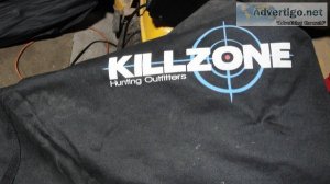 Killzone Ice Fishing Tent with carrying case