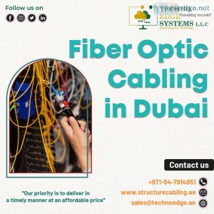 Best suppliers of fiber optic cable installation in dubai?