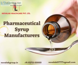 Pharmaceutical syrup manufacturers | novalab healthcare