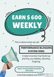 Earn $600 weekly