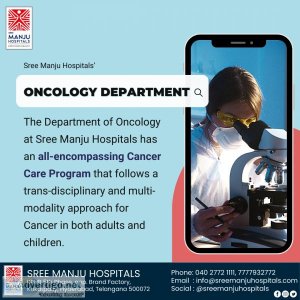 Oncology hospital in hyderabad -sree manju hospital