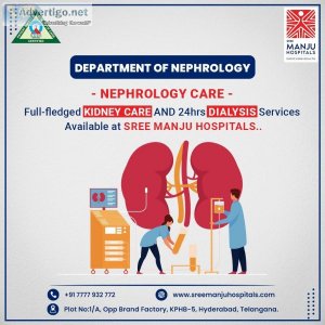 Best nephrology hospital in hyderabad -sree manju hospital