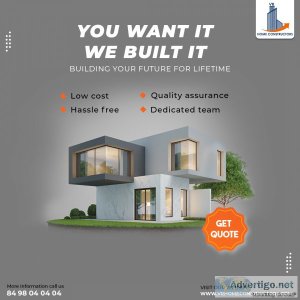 Best contruction company in hyderabad