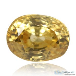 Shop natural yellow zircon gemstone at wholesale price in india