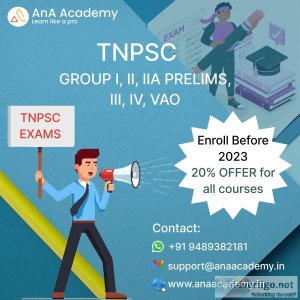 Tnpsc & ssc coaching institute in madurai - ana academy