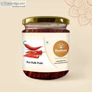 Buy red chilli pickle online