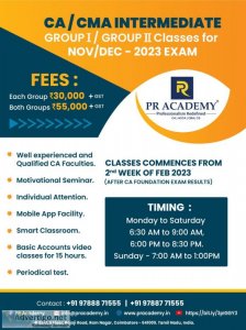 Ca cma intermediate group 1 & 2 classes