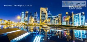 Business class flights to doha