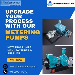 Upgrade your process with our metering pumps