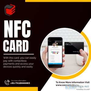 Easily create nfc cards for your business - connectvithme