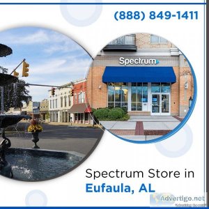 What is spectrum store hours & ranking in eufaula, al?