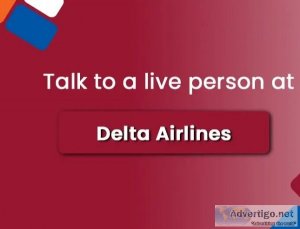 How do i talk to a person at delta air lines