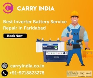 Top inverter battery service repair in faridabad | carry india