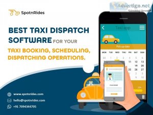 Spotnrides taxi dispatch software