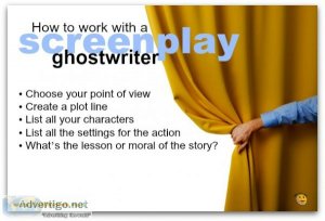 Screenplay writers for hire