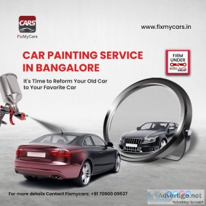 Car Painting Service Center in Bangalore | Fixmycars.in