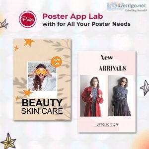 Boost your brand s visibility with poster app lab