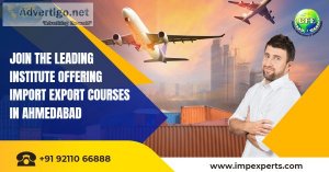 Join the leading institute that offers import-export courses in 