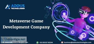 Launch a successful metaverse game platform with addus technolog