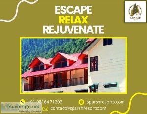 Best luxurious resort in manali - sparsh resort