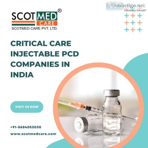 Critical care injectable pcd companies in india