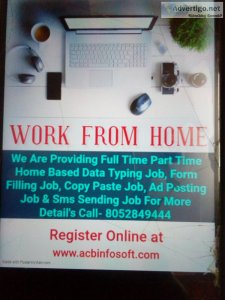 Part time/full time data entry job in pune