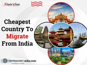 Cheapest country to migrate from india