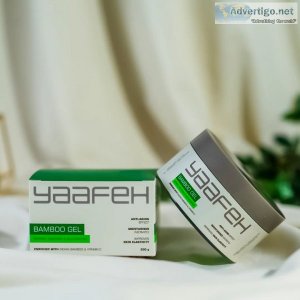 Buy the best facial bamboo gel for rejuvenation | yaafeh