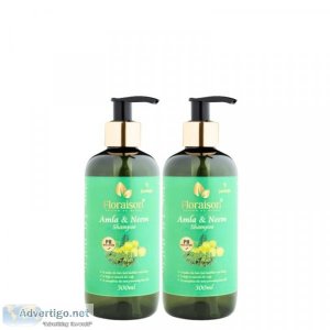 Floraison ayurvedic amla and neem shampoo combo