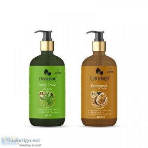 Floraison ayurvedic curry leaves & fenugreek seeds shampoo 300ml