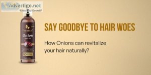 Say goodbye to hair woes: how onions can revitalize your hair na