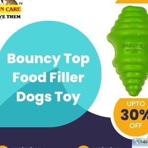 Bouncy Top Food Filler Dogs Toy  Call 91 9810110201