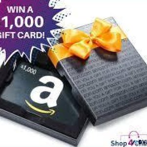 Enter a Short Survey to Win a 1000 Amazon Gift